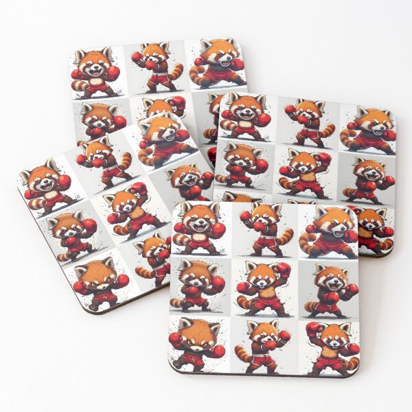 Item preview, Boxing Red Panda Balboa designed and sold by owi-art.