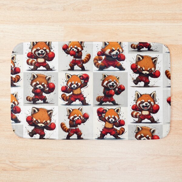 Item preview, Boxing Red Panda Balboa designed and sold by owi-art.