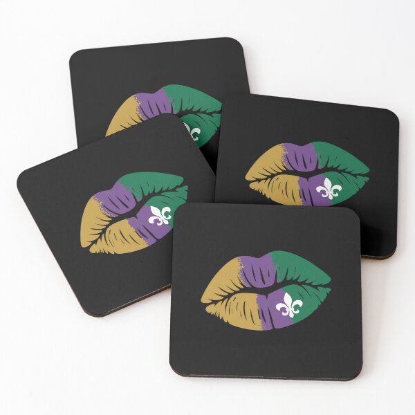 Item preview, Mardi Grass Lips designed and sold by Morphologiona.