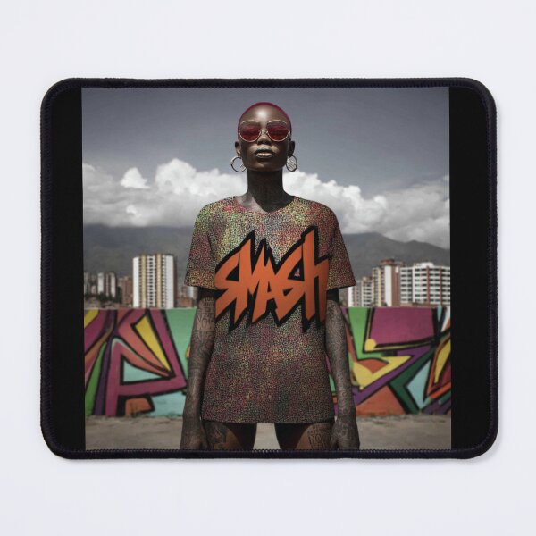 Item preview, GraffitX Smash! – Abstract Street Surreal Portrait Art designed and sold by Blackcanvas444.