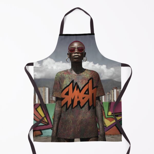 Item preview, GraffitX Smash! – Abstract Street Surreal Portrait Art designed and sold by Blackcanvas444.
