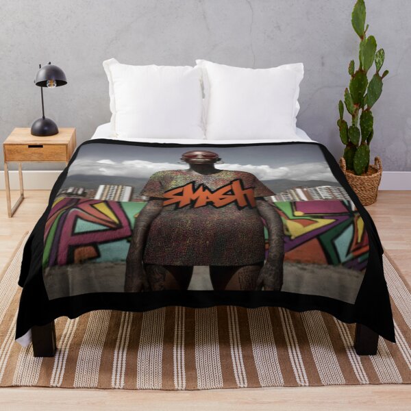 Item preview, GraffitX Smash! – Abstract Street Surreal Portrait Art designed and sold by Blackcanvas444.