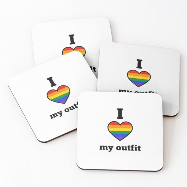 Item preview, I Love My Outfit designed and sold by StateofQueer.