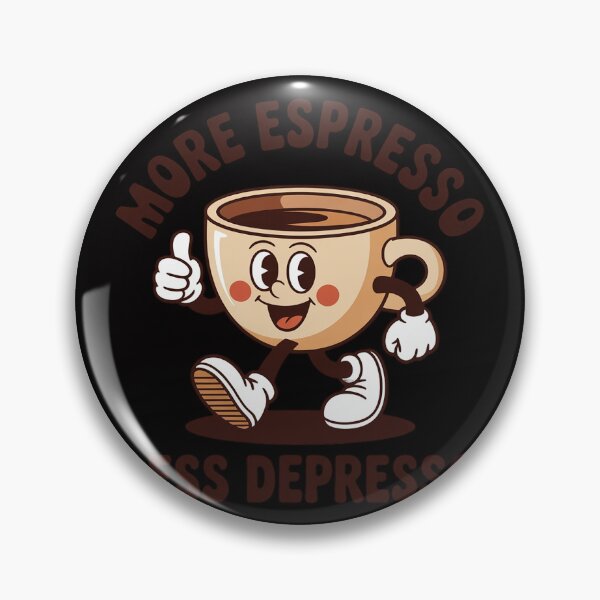 Item preview, Happy Espresso Cup More Expresso Less Depresso designed and sold by gerardostokes.