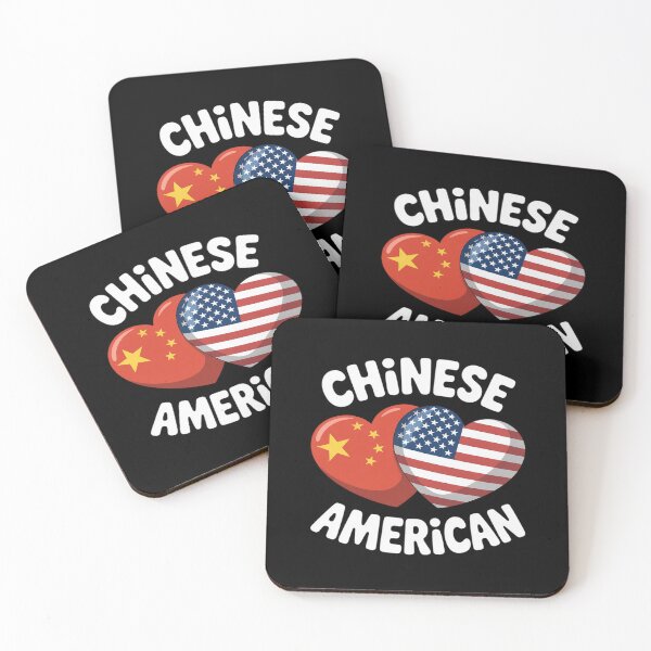 Item preview, Chinese American Flag Hearts Combo China designed and sold by Slwankol.