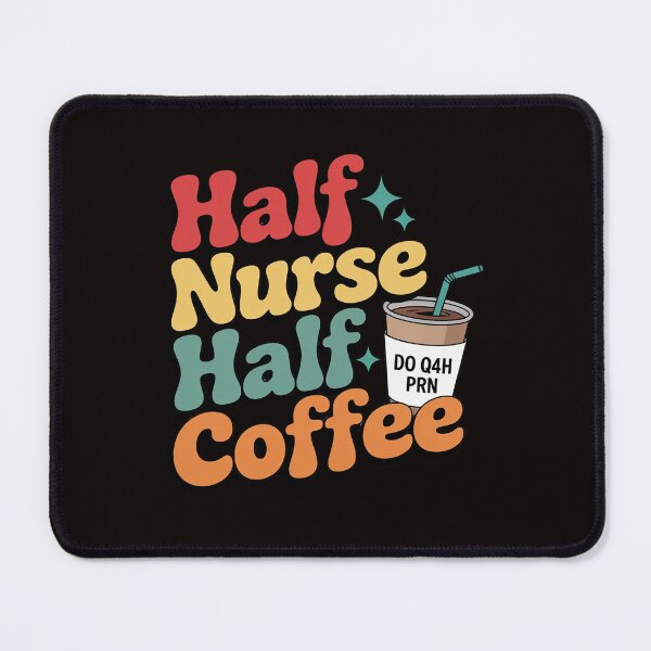 Item preview, Half Nurse Coffee Nurse Gifts Nurse Week Gifts Nurse designed and sold by cherylbartlett.