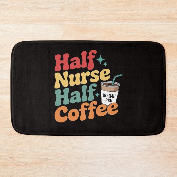Item preview, Half Nurse Coffee Nurse Gifts Nurse Week Gifts Nurse designed and sold by cherylbartlett.