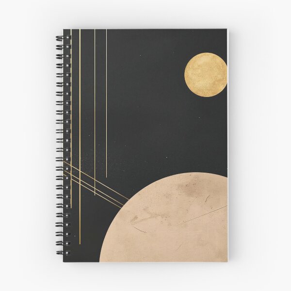 Item preview, Minimalist Golden Moon and Celestial Geometry designed and sold by Cozyartsss.
