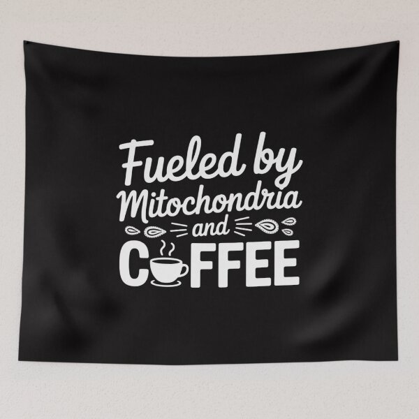Item preview, Fueled By Mitochondria And Coffee designed and sold by gerardostokes.