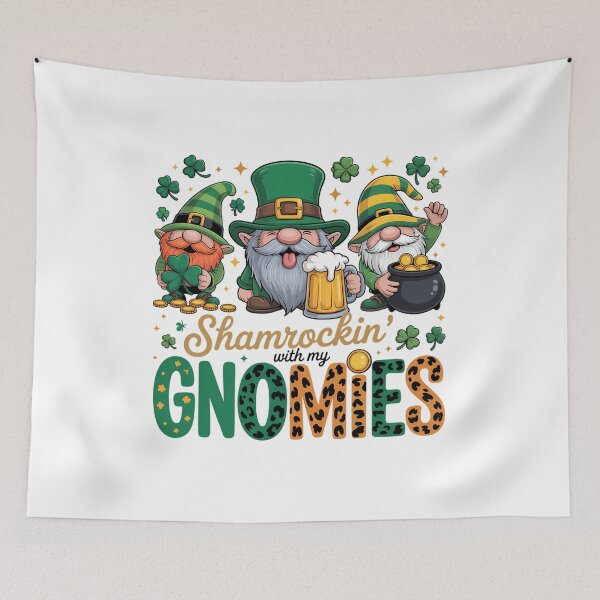 Item preview, St Patrick's Shirt,Shamrockin' With My Gnomies designed and sold by Morphologiona.