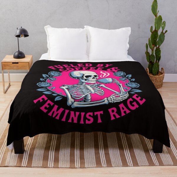 Item preview, Fueled By Coffee & Feminist Rage Feminism Female Women Right designed and sold by cherylbartlett.