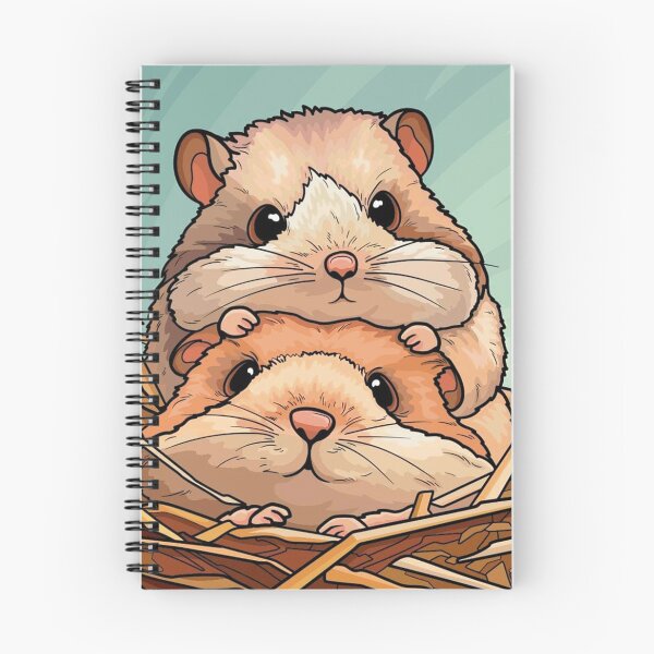 Item preview, Cute Hamsters Nest Illustration designed and sold by Silrom.