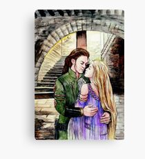 Elin and Coren Canvas Print