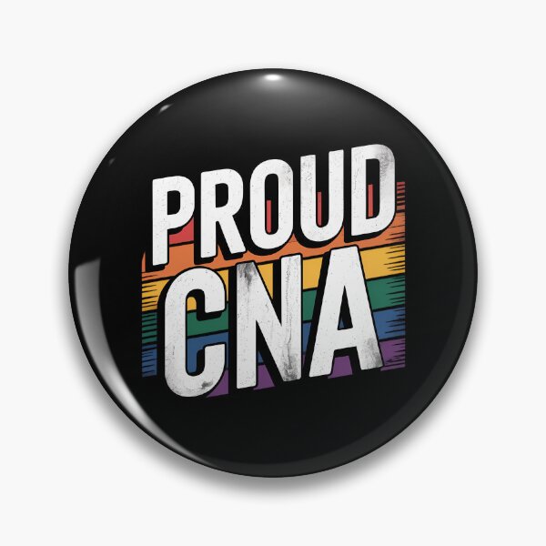 Item preview, LGBTQ Proud CNA Gay Pride Rainbow designed and sold by IdunayaStore.