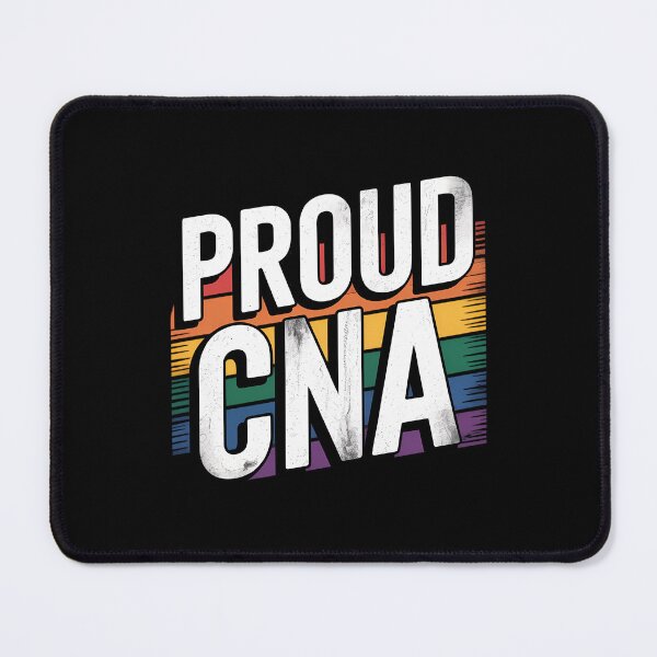 Item preview, LGBTQ Proud CNA Gay Pride Rainbow designed and sold by IdunayaStore.