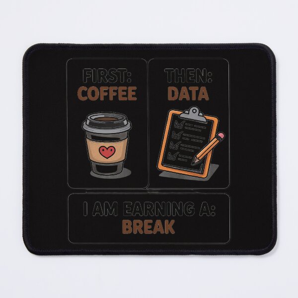 Item preview, First Coffee Then Data Earning A Break Coffee Sped Teacher Men Women Kids designed and sold by gerardostokes.