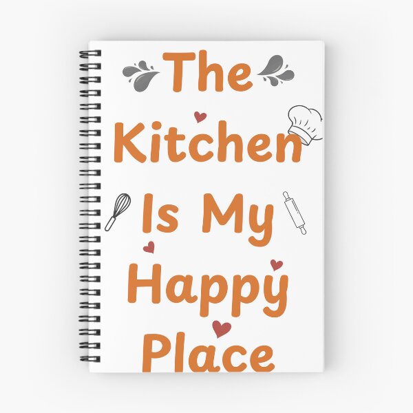 Item preview, The Kitchen Is My Happy Place – Cute Cooking Quote Design designed and sold by RanoStore.