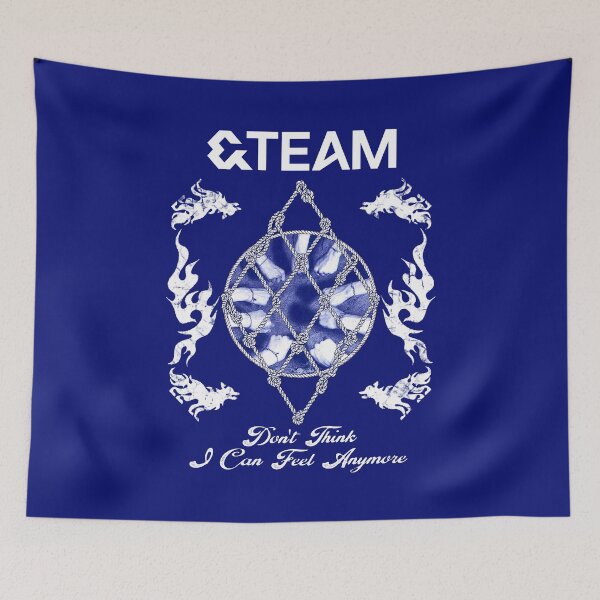 Item preview, &TEAM: Don't Think I Can Feel Anymore (Alternative Single Artwork) [Blue Shirt Edition] designed and sold by Jessie Slamwhorella.