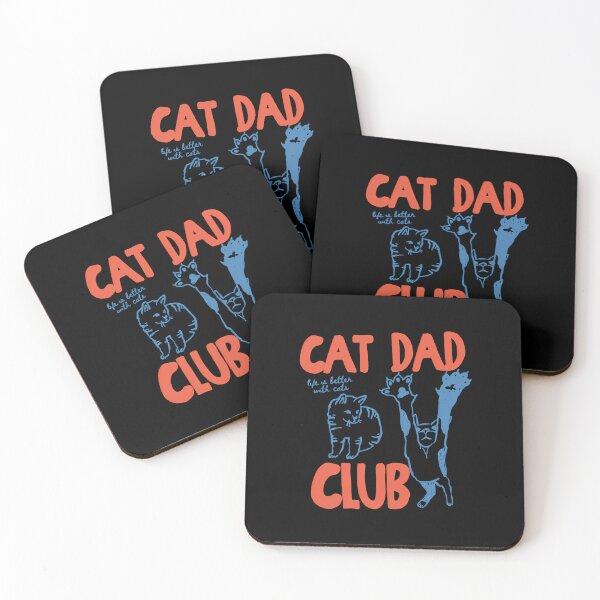 Item preview, Cat Dad Cat Dad Club Funny Cat Cat Lover New Cat Dad Pet Parent designed and sold by MonicaMoreno32.