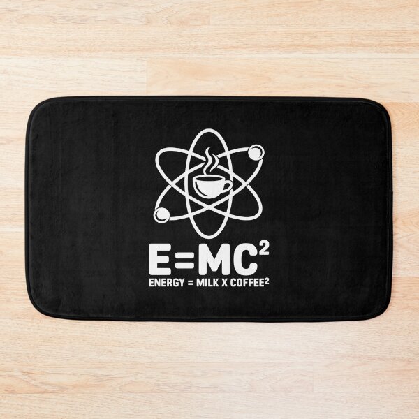 Item preview, E=mc2 Energy equals Milk times Coffee Squared designed and sold by joedavila.