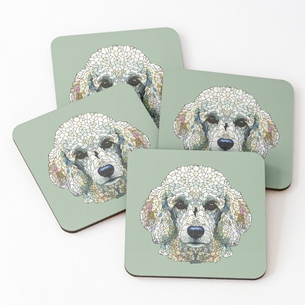 Item preview, Prism Animal Poodle mosaic designed and sold by designmari.