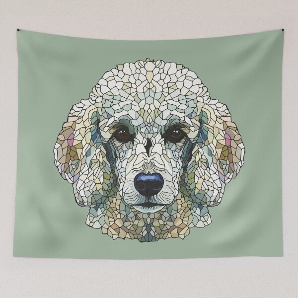 Item preview, Prism Animal Poodle mosaic designed and sold by designmari.