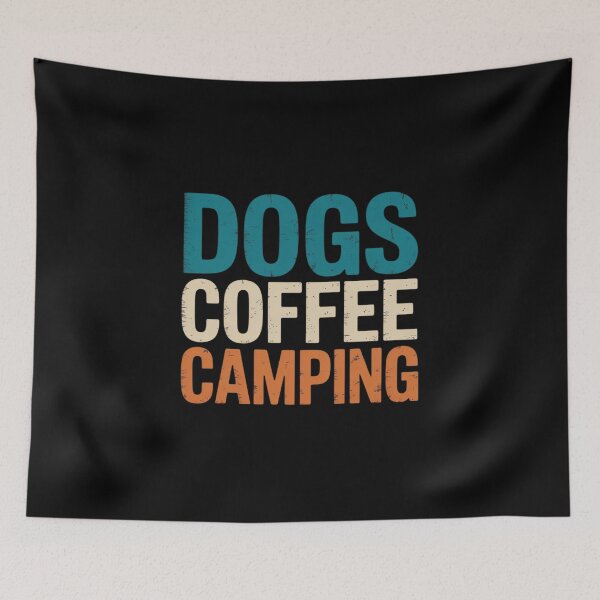 Item preview, Dogs Coffee Camping designed and sold by joedavila.