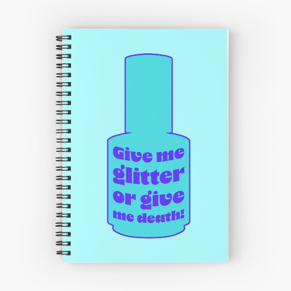 Item preview, Give Me Glitter Or Give Me Death - Turquoise designed and sold by sillyjess.