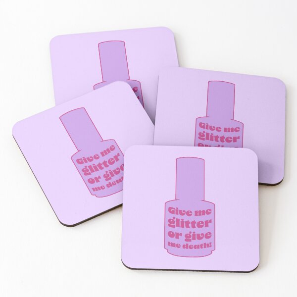 Item preview, Give Me Glitter Or Give Me Death - Lilac designed and sold by sillyjess.