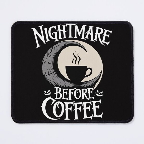 Item preview, Cute Nightmare Before Coffee Halloween Mug Gift designed and sold by jewellmeyers.