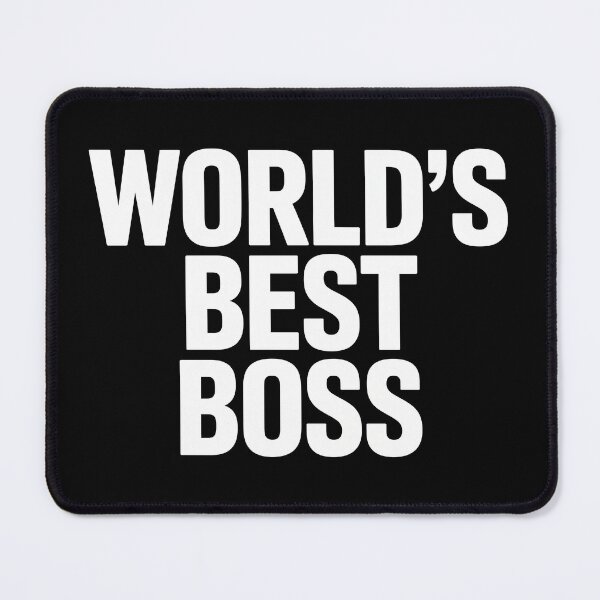 Item preview, World's Best Boss designed and sold by MtWoodsonSales.