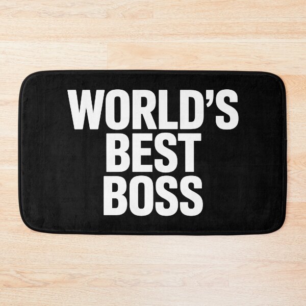Item preview, World's Best Boss designed and sold by MtWoodsonSales.