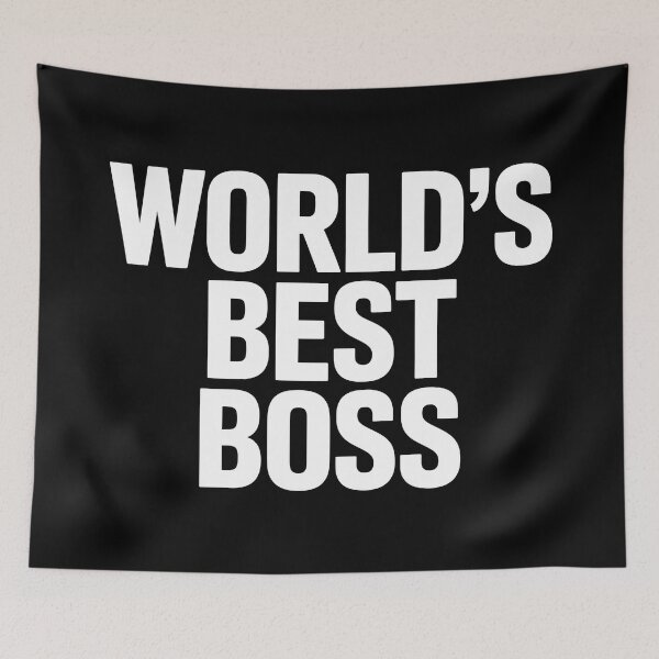 Item preview, World's Best Boss designed and sold by MtWoodsonSales.