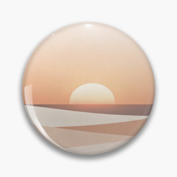 Item preview, Desert Light – Minimalist Landscape at Sunset designed and sold by Cristhian Almanza.
