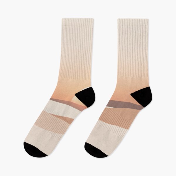 Item preview, Desert Light – Minimalist Landscape at Sunset designed and sold by Cristhian Almanza.