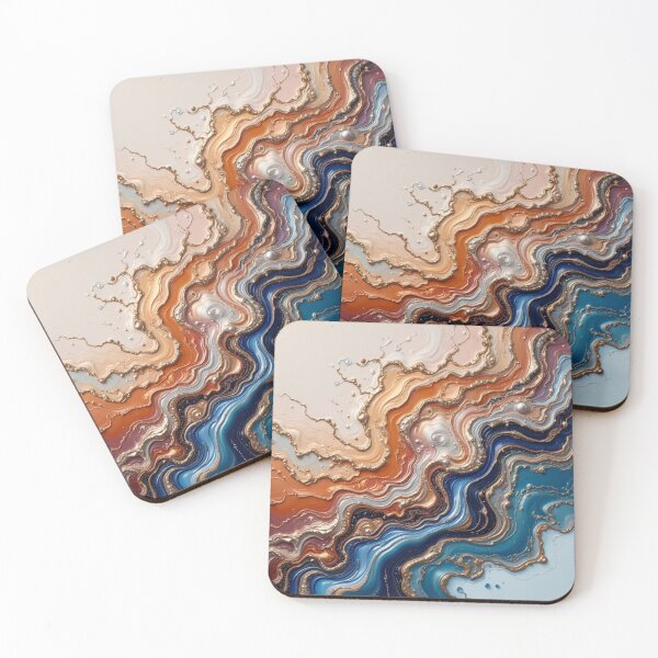 Item preview, Vibrant Liquid Swirl designed and sold by InezPhotography.
