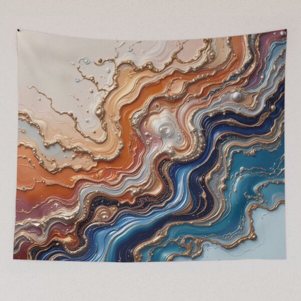 Item preview, Vibrant Liquid Swirl designed and sold by InezPhotography.
