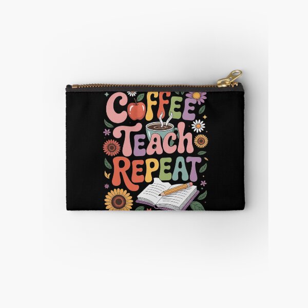 Item preview, Coffee Teach Repeat Teacher designed and sold by joedavila.
