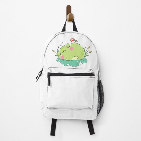 Item preview, Cute Zen Frog on Lily Pad - Soft Aesthetic designed and sold by kreature56.