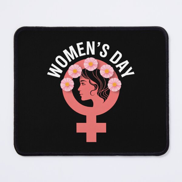 Item preview, International Women's Day Gift Beautiful Girl Flowers Symbol designed and sold by IdunayaStore.