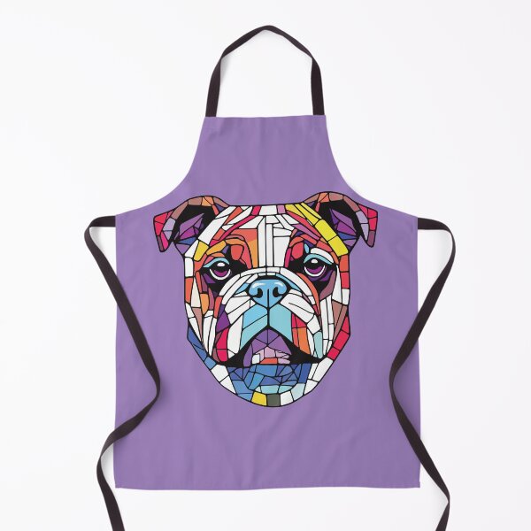 Item preview, Prism Animal Bulldog mosaic designed and sold by designmari.