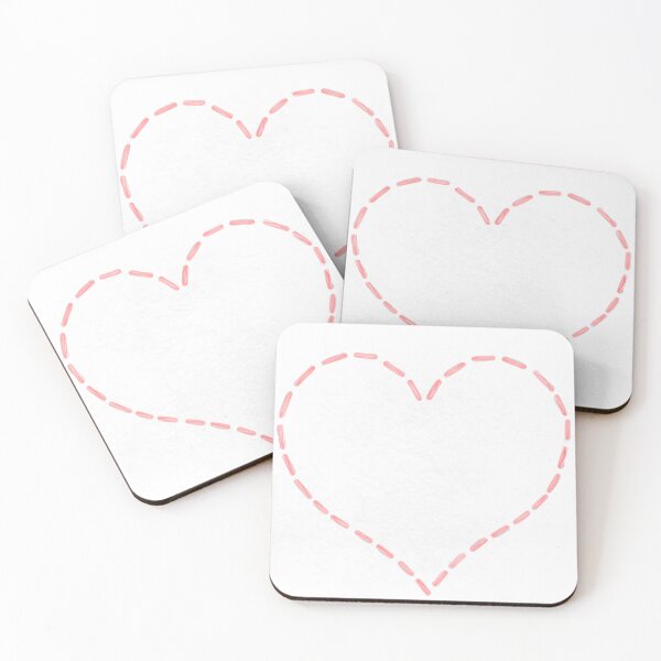 Item preview, Felt stitched heart designed and sold by Emendi.