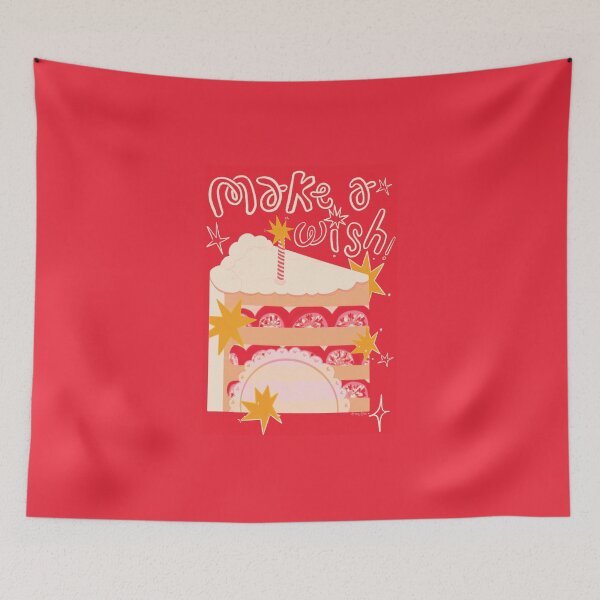 Item preview, Romantic Cake Illustration – Valentine Dessert Art Print designed and sold by lunajoon.