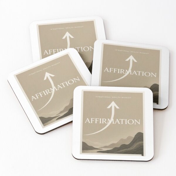 Item preview, Wealth Affirmation – Intentional Mindset with Mountain Arrow Design designed and sold by Cristhian Almanza.