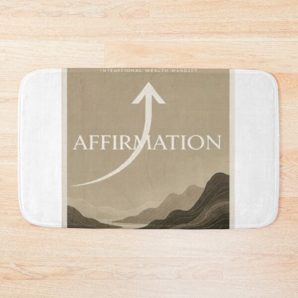 Item preview, Wealth Affirmation – Intentional Mindset with Mountain Arrow Design designed and sold by Cristhian Almanza.