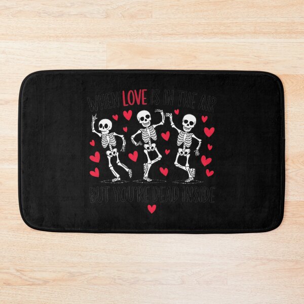 Item preview, Love Is In The Air But Dead Inside Skeleton Romance designed and sold by uldszunamql63.