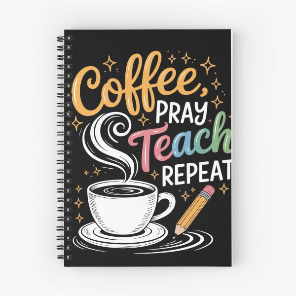 Item preview, Coffee Pray Teach Repeat designed and sold by joedavila.