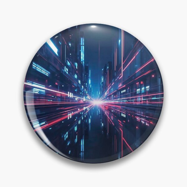 Item preview, Neon Velocity Hyperdrive Abstract designed and sold by Cozyartsss.