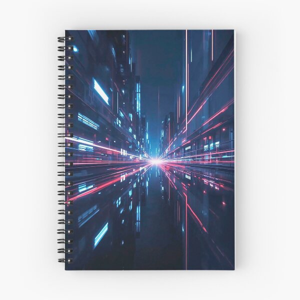 Item preview, Neon Velocity Hyperdrive Abstract designed and sold by Cozyartsss.