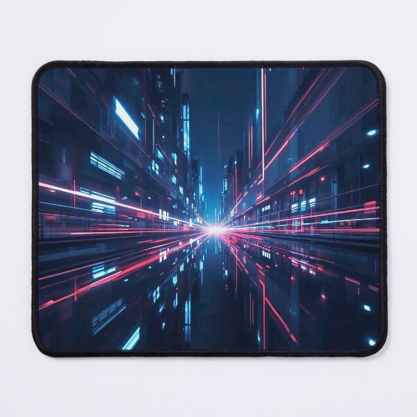 Item preview, Neon Velocity Hyperdrive Abstract designed and sold by Cozyartsss.